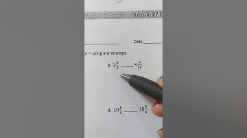 Exit tickets module 5