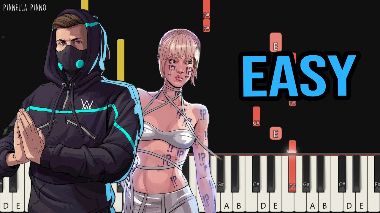 Alan Walker, Sorana - Mind of a Warrior | EASY Piano Tutorial by Pianella Piano