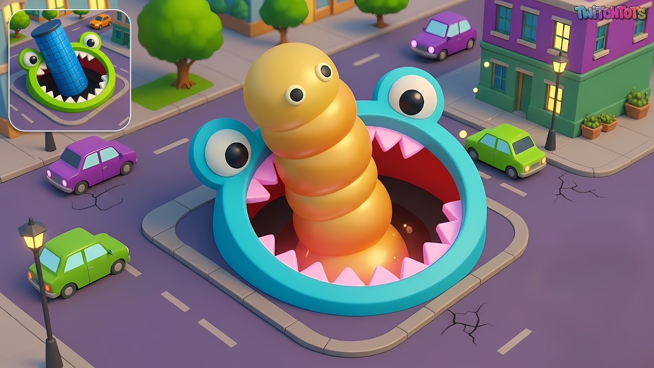 Hole.io - Gameplay Walkthrough: One City. One Ultimate Hole! All Levels Gameplay (Android, iOS)