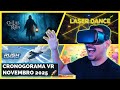 [CORTE DA LIVE] CRONOGRAMA VR NOVEMBRO 2025 — TODOS OS LANÇAMENTOS IMPERDÍVEIS! 🚀