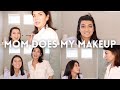 my mom does my makeup! | ellie zeiler