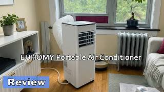 EUHOMY Portable Air Conditioner Review - WATCH BEFORE YOU BUY!
EUHOMY Portable Air Conditioner
B0GK6KSMKW
We love it. It’s really, really good. Drain valve is easy. Easy to use with remote. Quality is great. It’s better those that I see in stores for a fraction of the price. Portable with wheels, noise level is low, performance is great. EUHOMY Portable Air Conditioner Review - WATCH BEFORE YOU BUY!
