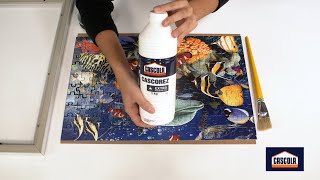 Como Colar Seu Quebra-Cabeças Sem Deixar Vestígios De Cola Branca Com Cascola Cascorez Extra