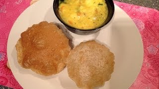 Kambu Poori Or Pearl Millet Poori Or Bajra Poori