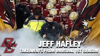 Boston College Head Coach Jeff Hafley On His Takeaways From An Unusual 1st Season Profile