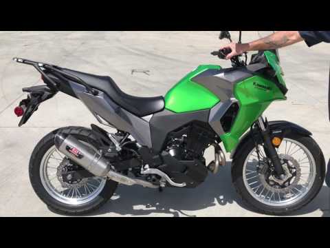 SILENCIADOR YOSHIMURA R-77 KAWASAKI VERSYS X300 2017-2023 video