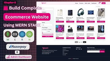Build a COMPLETE E Commerce Website with MERN Stack and Razorpay