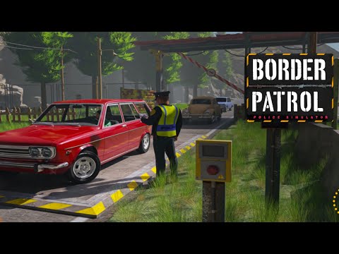 Border petrol police check criminal car part 1