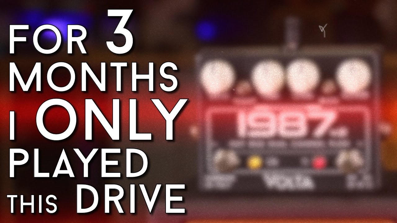 1987 - Plexi Overdrive Distortion|HandMade Guitar Pedals|VOLTA