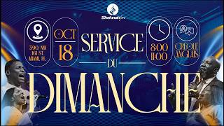 Service Du Dimanche | 18 Octobre 2026 | Gregory Toussaint | Tabernacle of Glory | Shekinah.fm