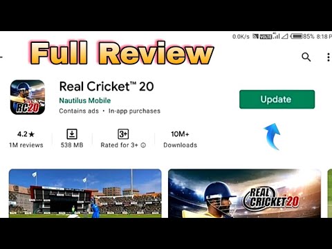 Real Cricket 20 New Update Launch Full Review | Rc 20 New Update Today ...