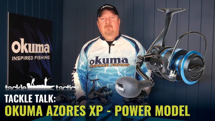 Okuma's Blue Azores Z6000H Spinning Reel! 