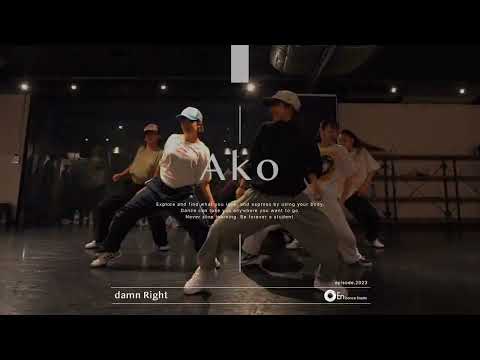 Ako " damn Right / AUDREY NUNA " @En Dance Studio SHIBUYA