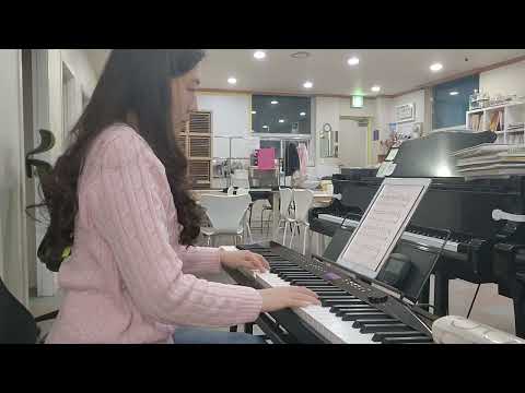 사랑은 늘 도망가(쉬운 악보)왼손 간단/조표 없음 - 임영웅