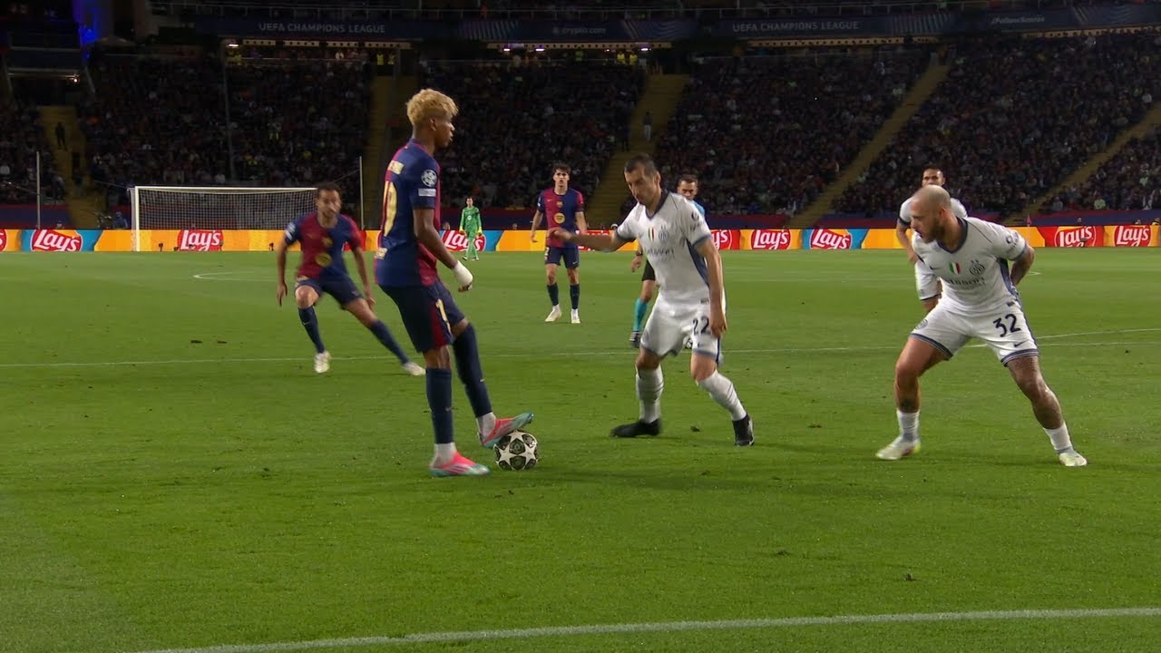 Lamine Yamal EXCLUSIVE Close up Camera VIP vs Inter Milan (30/04/2025) HD 1080i