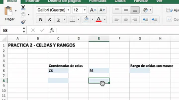 ¿Cuál es la diferencia entre una celda y un rango en Excel?