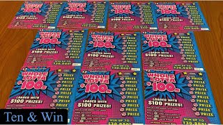 10 $2 WHOLE LOTTA $100s MO. LOTTERY NEW SCRATCHERS = WHOLE LOTTA 💵 PRIZESSS