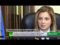 Blonde Bombshell: Crimea prosecutor Natalia Poklonskaya internet sensation & 'wanted' in Kiev