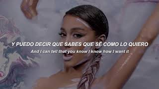 Ariana Grande - God is a woman (Letra Español + Inglés)