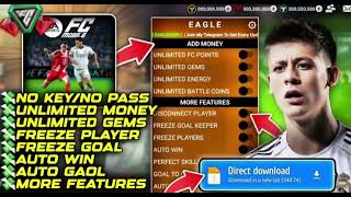 FC MOBILE MOD MENU V26.0.01 ✅ Unlimited Money, Fc Points! | FC MOBILE MOD APK