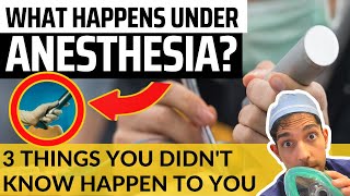 3 things you DON'T KNOW happen to YOUR BODY under anesthesia (and HACKS TO FIX in 2023!)