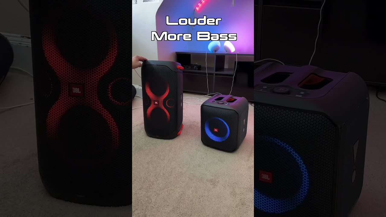 Flash Versus JBL Partybox 110 Vs Encore