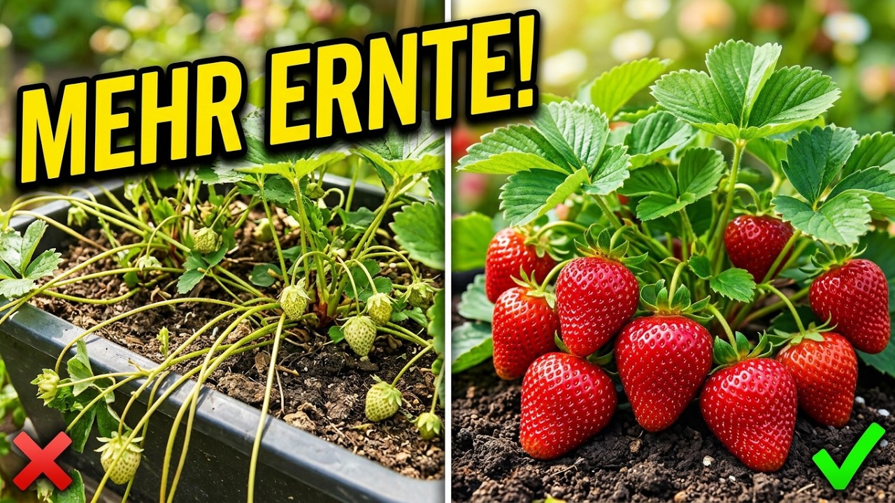Erdbeer-Ausläufer entfernen: Mehr Kraft für die Ernte?