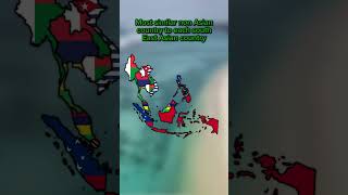 Most similar non Asian country to each south East Asian country #asean  #indonesia #philippines