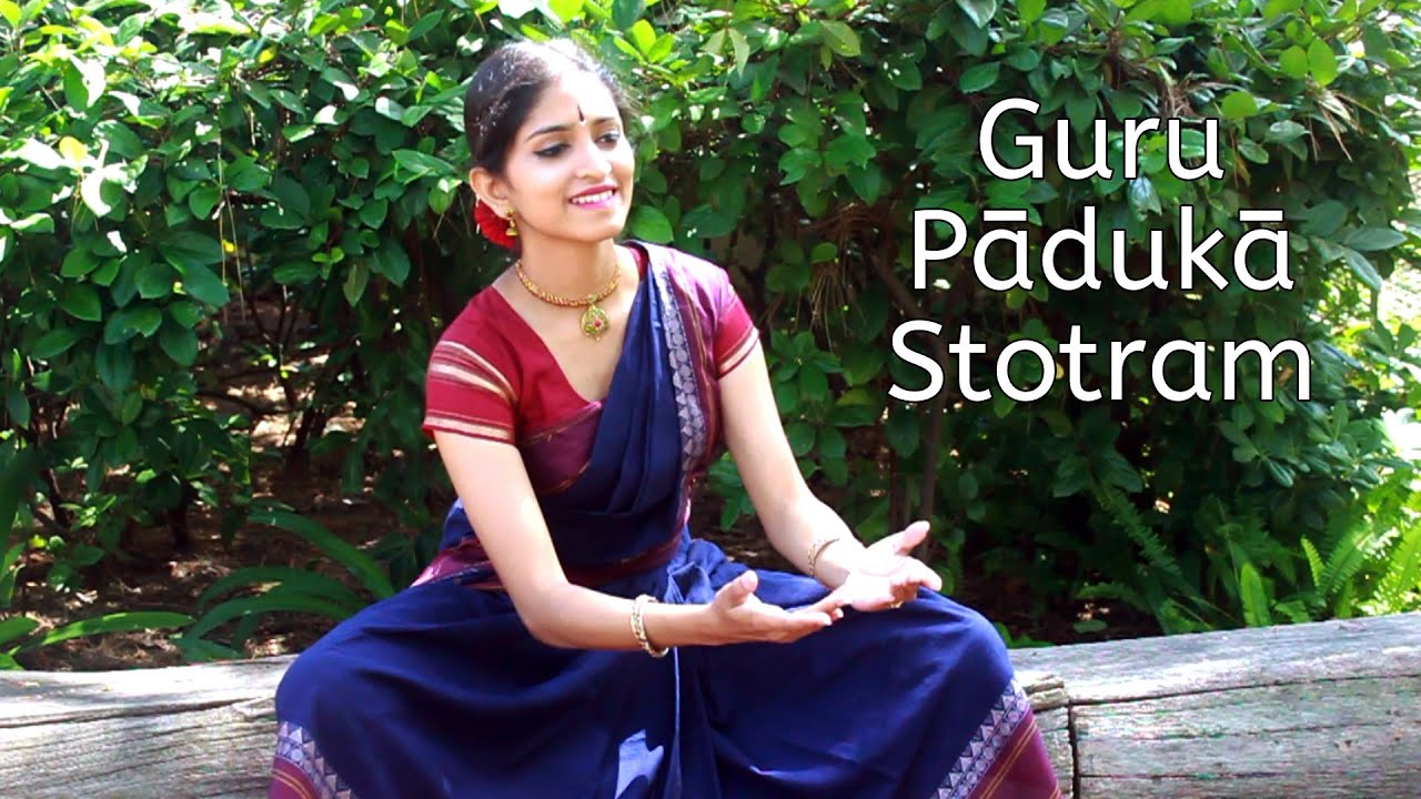 Guru Pādukā Stotram | Bharatanatyam Cover | Sukanya Kumar