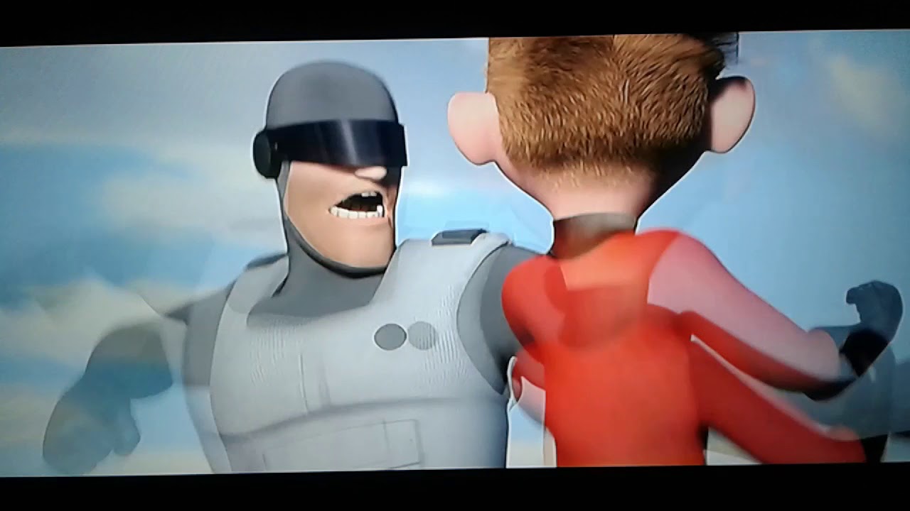 THE INCREDIBLES MOVIE CLIP 100 MILE DASH SCENE (2004) YouTube