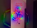 I Made 3D Printed ARGB Hexagon Lights 🌈 (Smart Wall Setup!)
