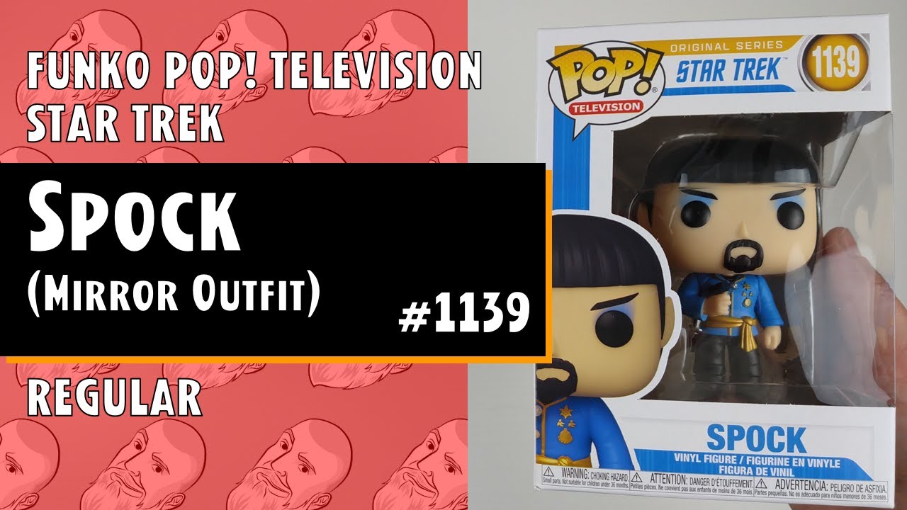 Funko Pop Television - Star Trek - Spock (Mirror Outfit) - 1139 // Just One Pop Showcase