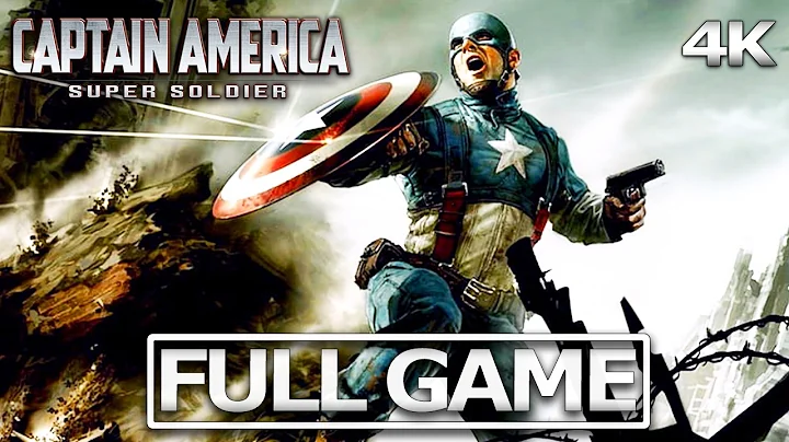 CAPTAIN AMERICA SUPER SOLDIER Full Gameplay Walkthrough / No Commentary【FULL GAME】4K 60 FPS UHD
