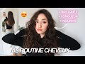 MA ROUTINE CHEVEUX ONDULÉS + POUSSE ET BRILLANTS !