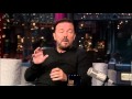 Ricky Gervais on David Letterman 09.09.13 Full Interview