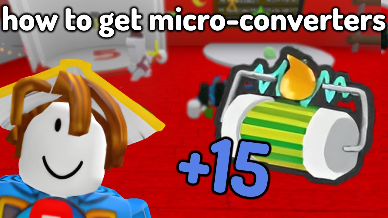 how-to-get-micro-converters-in-bee-swarm-simulator-youtube