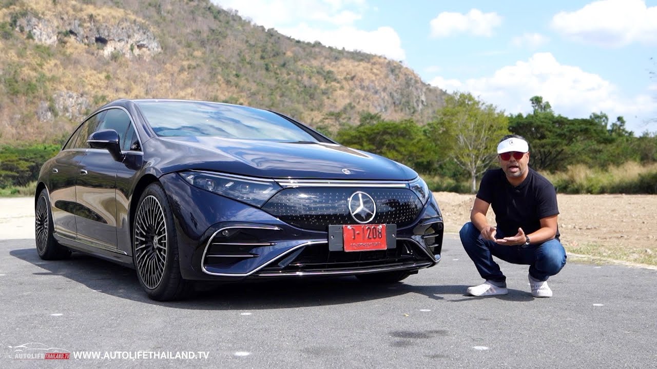 แรง หรู โคตรไฮเทค!! ลอง Mercedes-EQS 450+ ไม่ได้หรู และนุ่ม เท่า S-Class แต่ ไฮเทค ไม่เป็นรองใคร