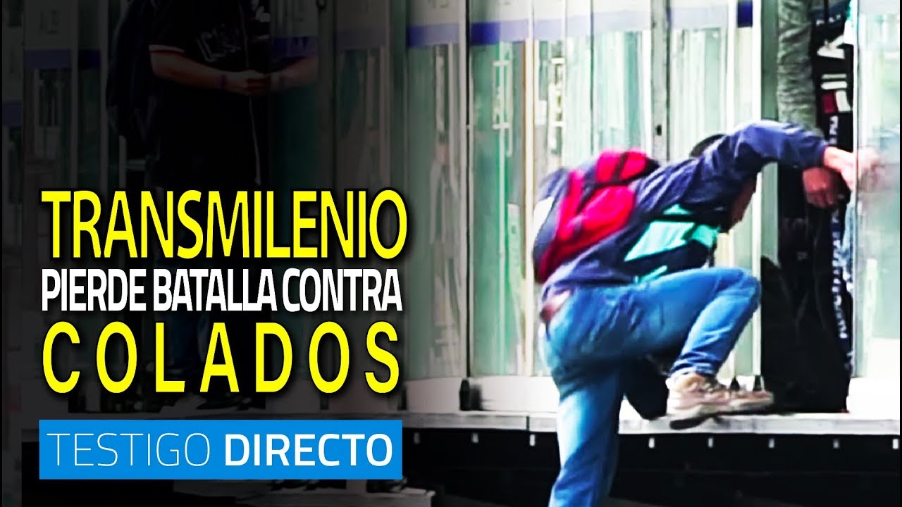 Transmilenio pierde batalla contra los colados (sorprendente cómo lo hacen) - Testigo Directo HD