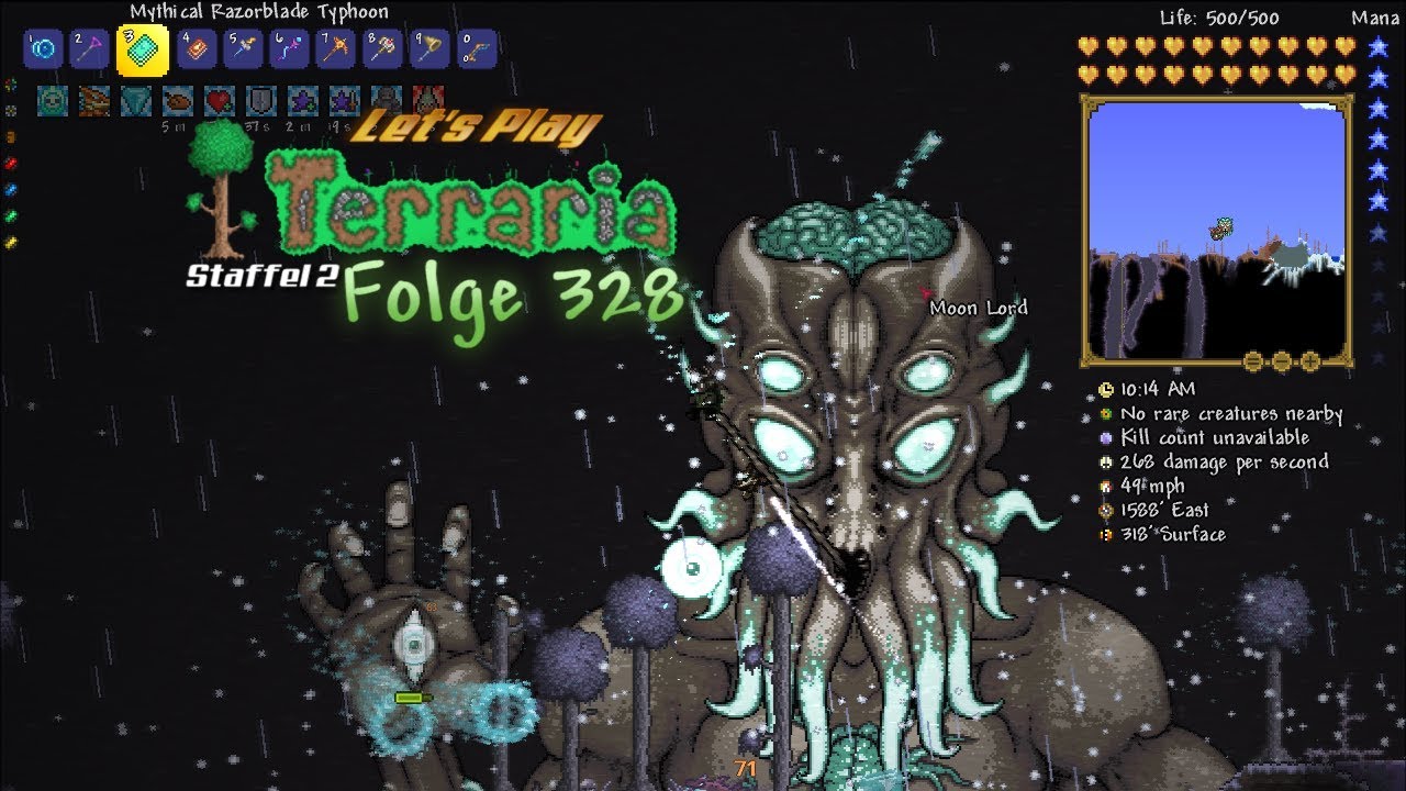 Terraria (S2) 328 Moon Lord first try und Lunar Hook ★ Let's Play