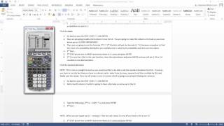 FSCJ Test #2 Review Probability Distribution