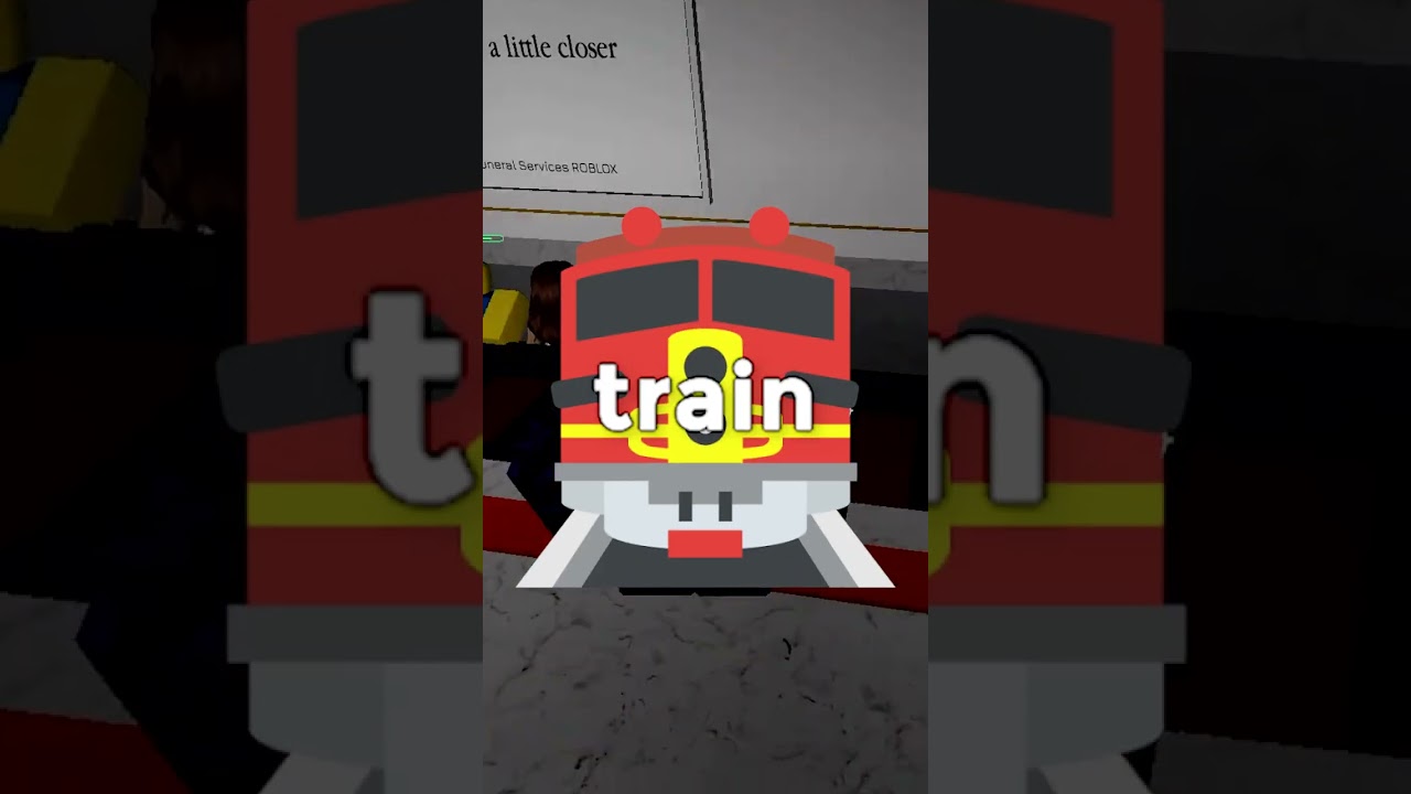 Roblox позволяет вам заталкивать людей в поезда... 😈