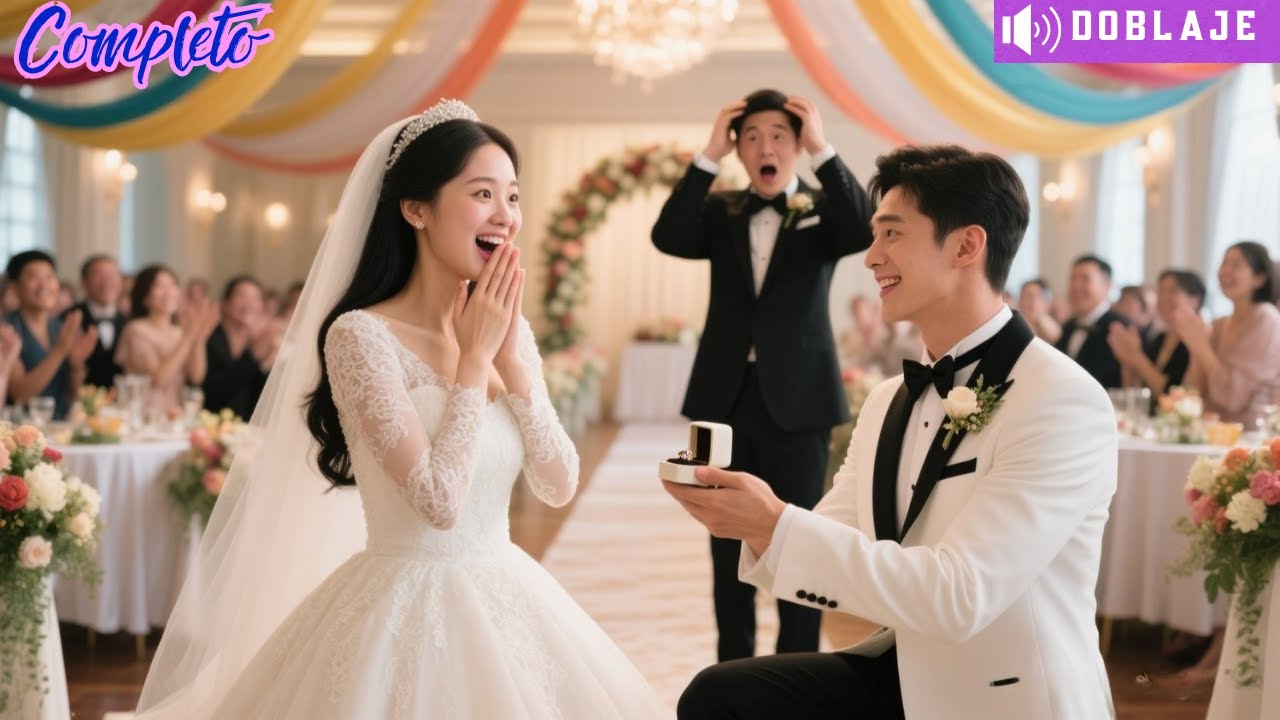 En la boda se revela el video del novio infiel; ella furiosa se casa con otro, ¡era el CEO más rico!