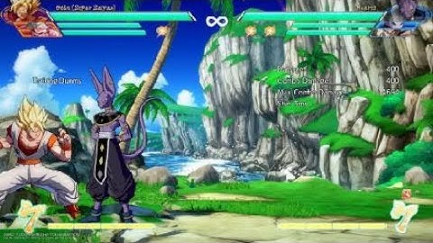 DBFZ | Perfect True Beerus Block String!
