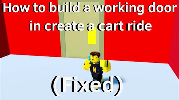 How to build a working door in create a cart ride (fixed)