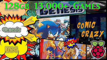 128gb Motion Blue V.6 Wolfanoz - 13,000+ Games