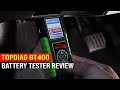TopDiag BT400 OBD2 Battery Tester Review (Lead Acid, AGM Flat Plate &amp; Spiral, Gel Cell, EFB)