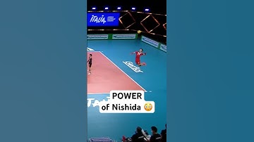 How Nishida OVERPOWERS the opponent… 🤯