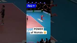 How Nishida OVERPOWERS the opponent… 🤯