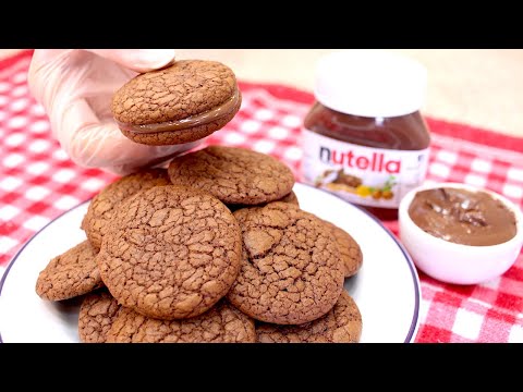 Vídeo: Biscoitos Nutella