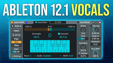 Make Unique Vocals with Auto Shift in Ableton 12.1